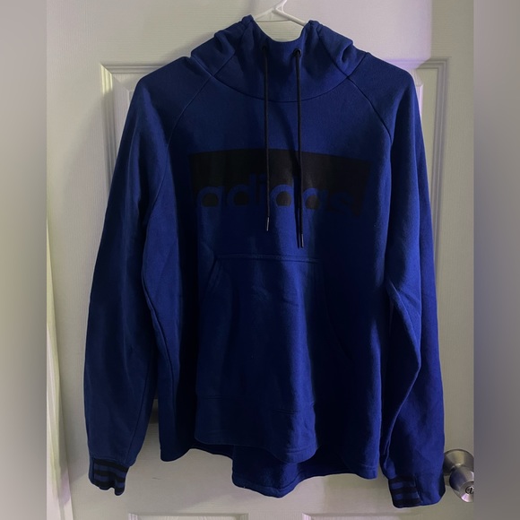 Royal Blue Adidas Sweatshirt - Women’s Large - Picture 1 of 3